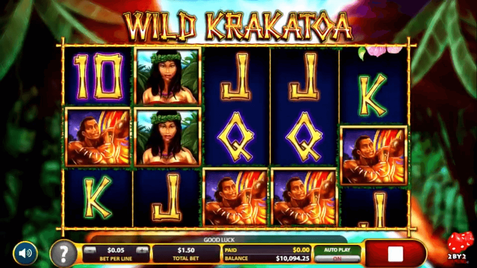 Wild Krakatoa Slots UK