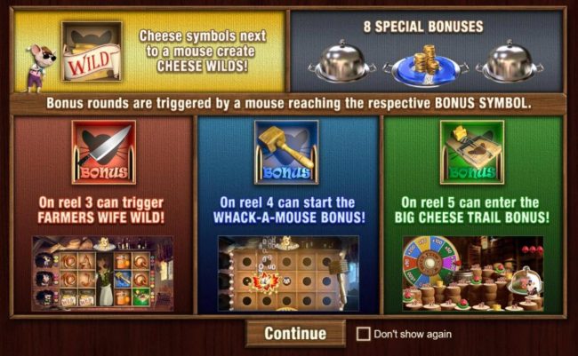 3 Blind Mice Slot Bonus Games