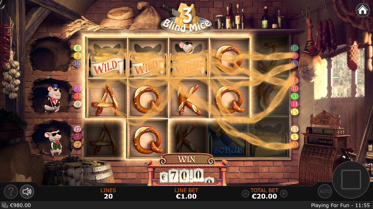 3 Blind Mice Slots Online