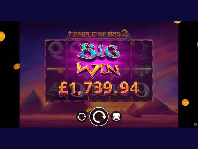 Temple of Iris 2 Big Win