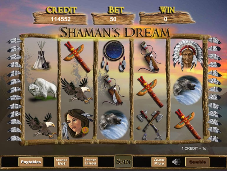 Shamans Dream Gameplay Slot