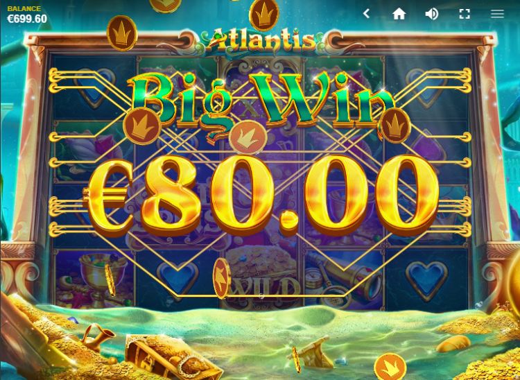 Atlantis Slot Big Win