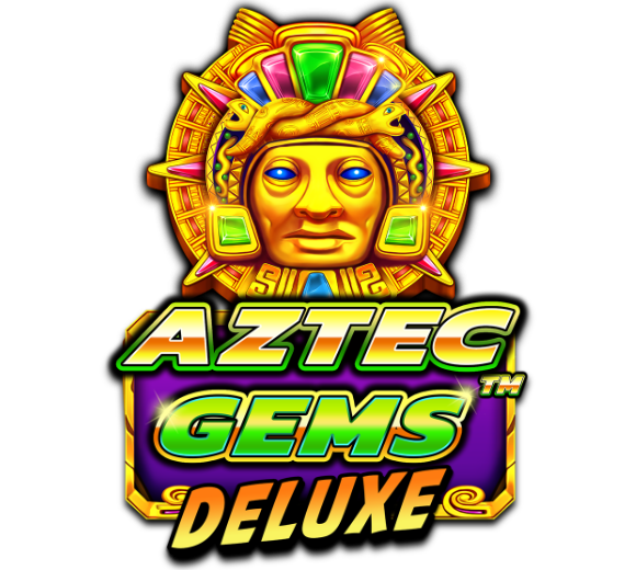 Aztec Gems Deluxe Slot Logo Umbingo