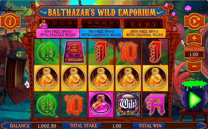 Balthazar's Wild Emporium Slot Online