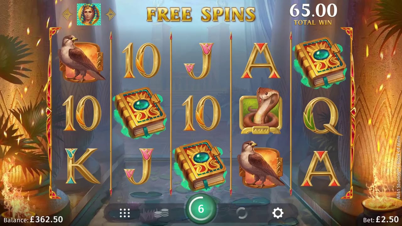 Book of Atem Casino Game