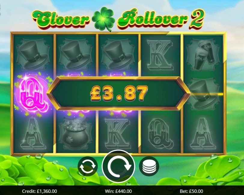 Clover Rollover 2 Slot Win