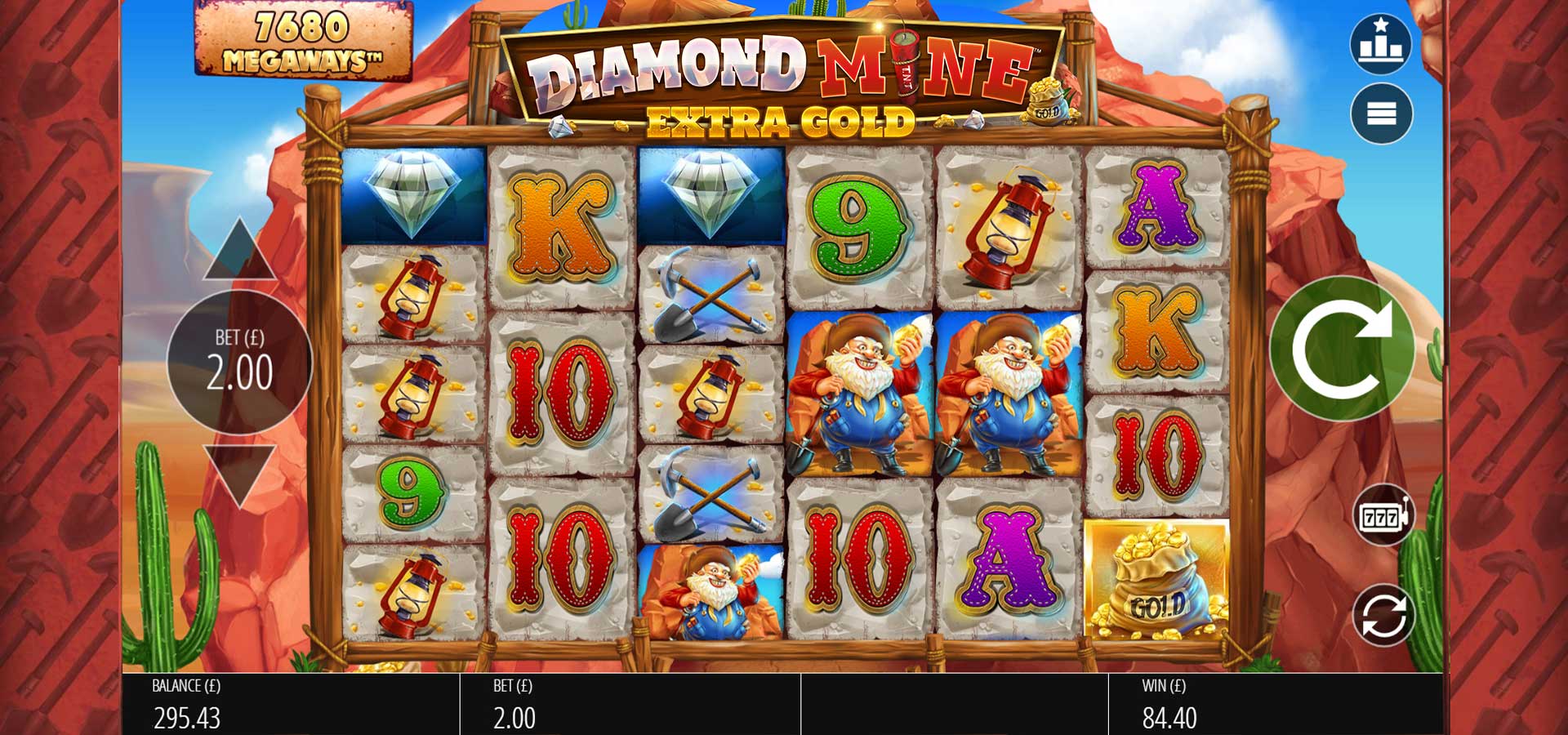 Diamond Mine: Extra Gold Slots Game