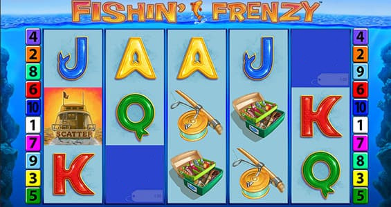 fishin frenzy gameplay umbingo