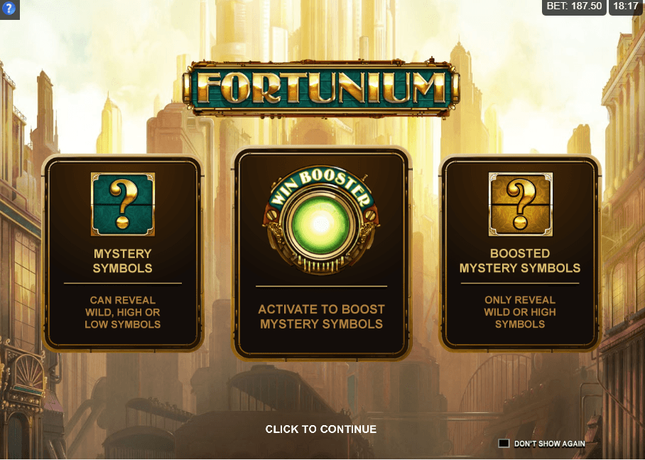 Fortunium Slots Bonus Features