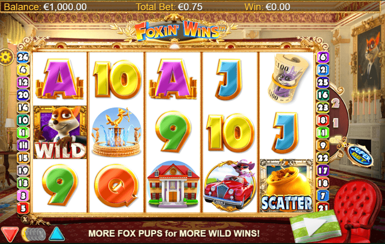 Foxin Wins Slot Game