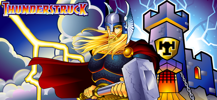 Thunderstruck online slot logo