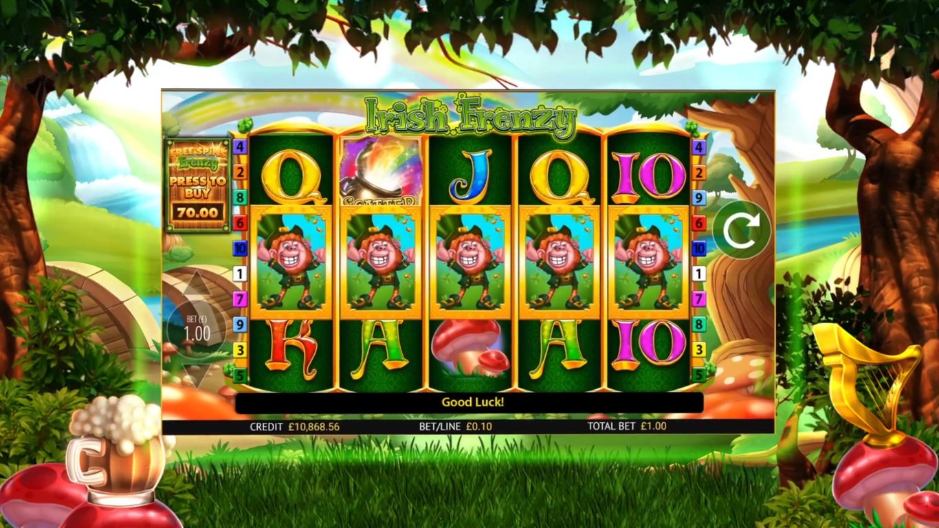 Irish Frenzy Slot gameplay