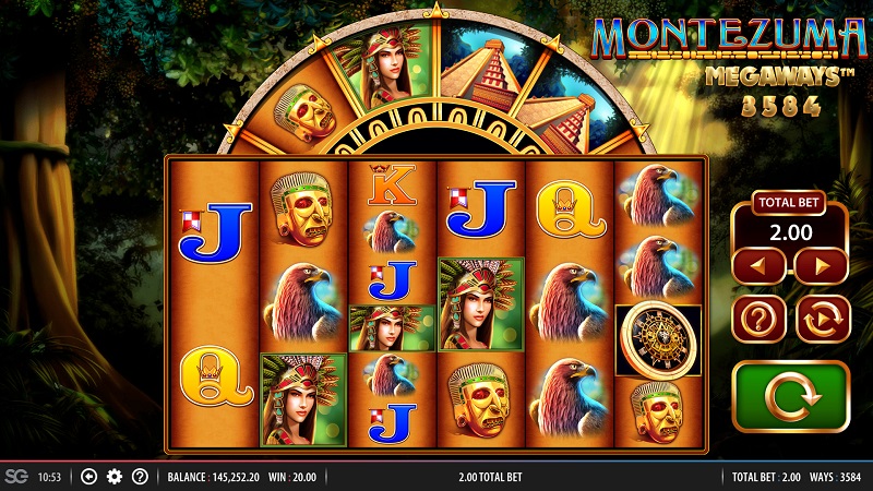 Montezuma MegaWays Game Play