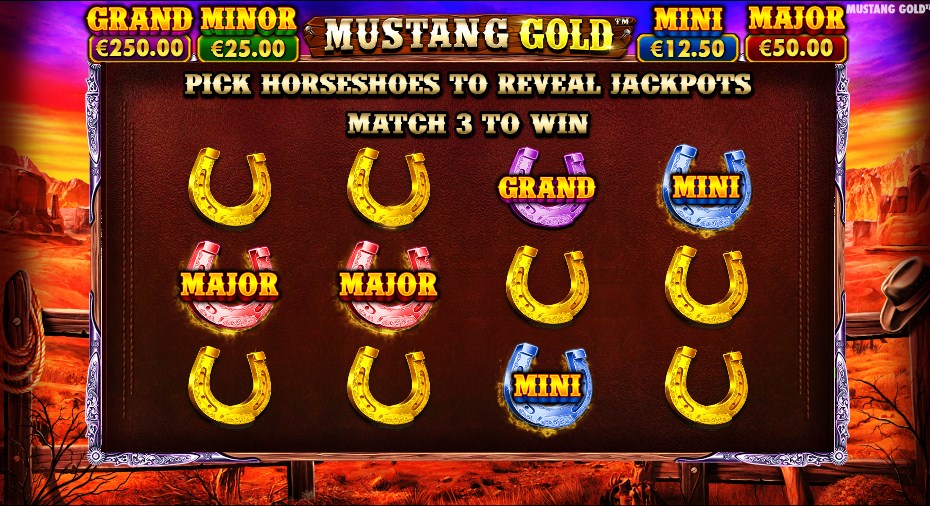 Mustang Gold Slot Bonus