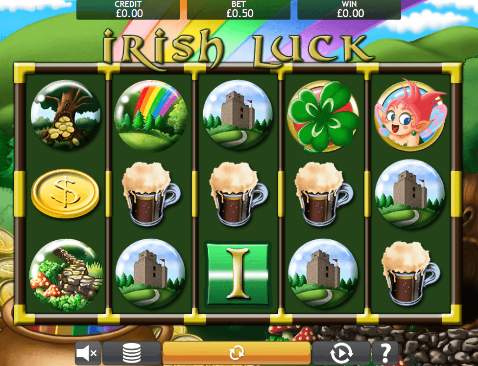 Irish Luck Jackpot gameplay