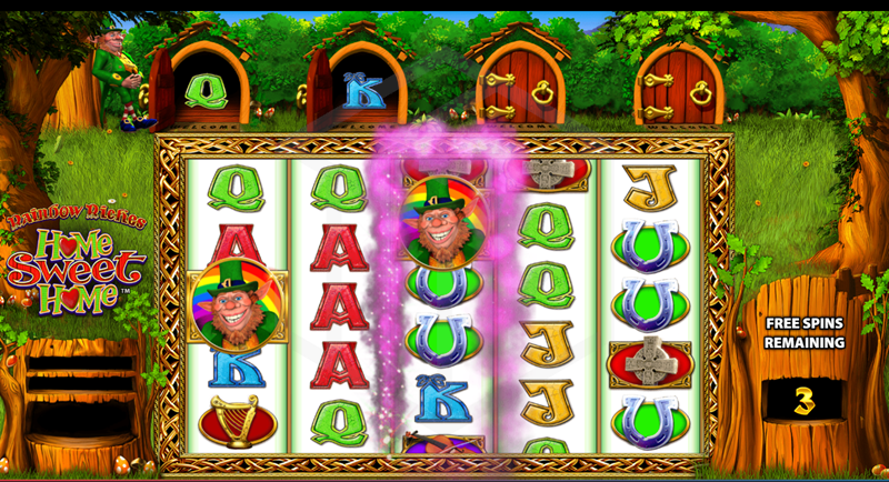 Rainbow Riches: Home Sweet Home Slots Game