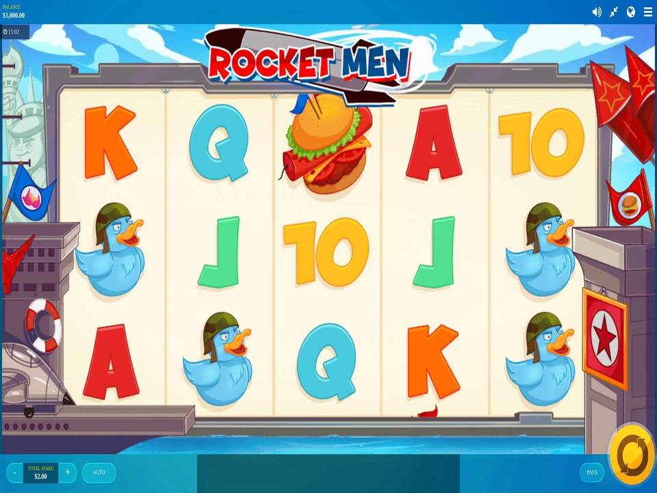 Rocket Men Slots Online