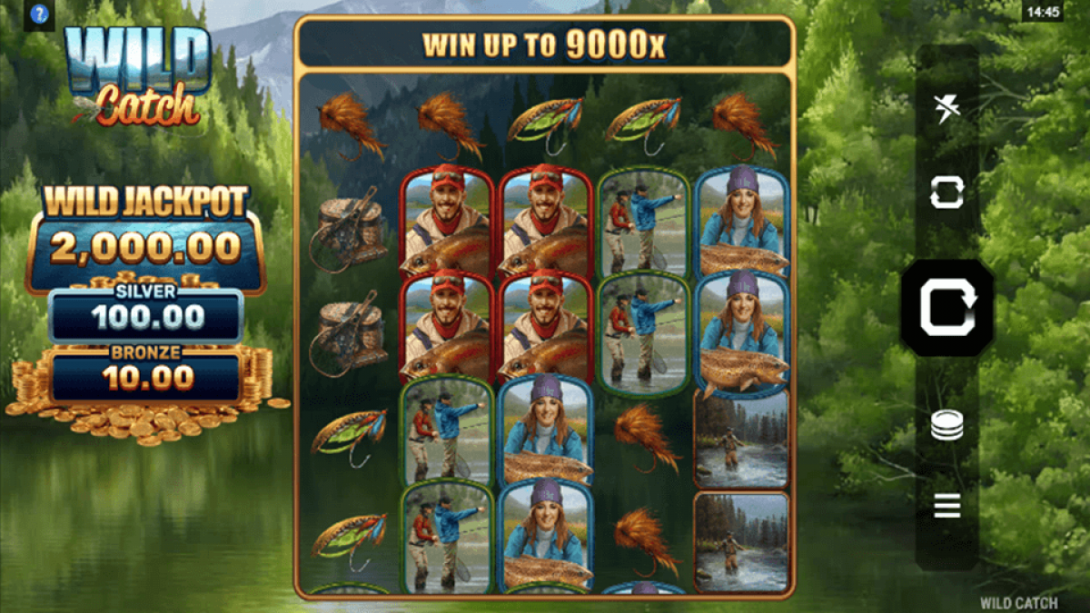 Wild Catch Slot Gameplay