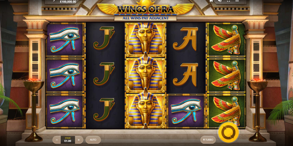 Wings of Ra Casino Game