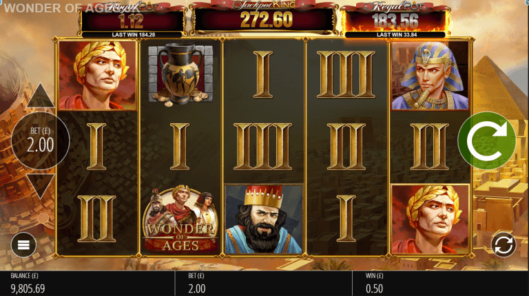 Wonder of Ages Slot Casino