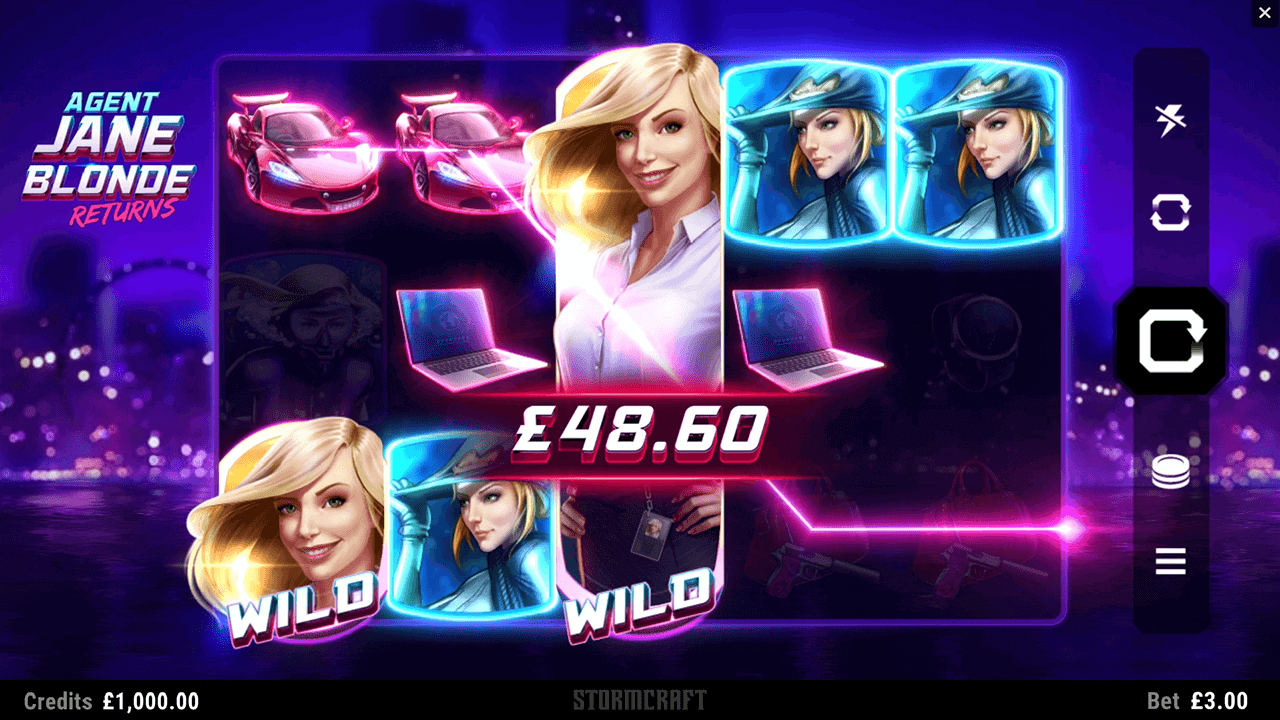 Agent Jane Blonde Returns Slot Game