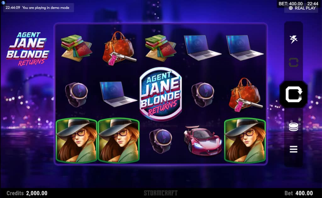 Agent Jane Blonde Returns Slot UK