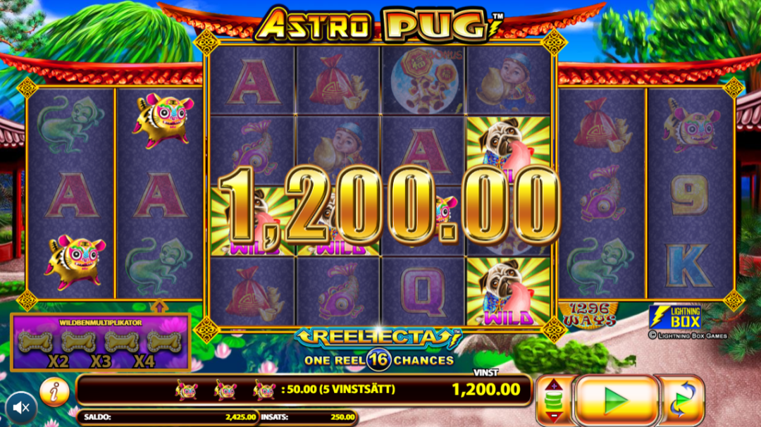 Astro Pug Slots Online