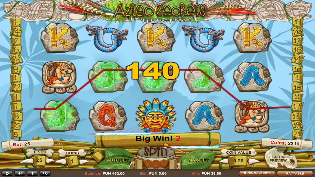 Aztec Secrets Slot UK