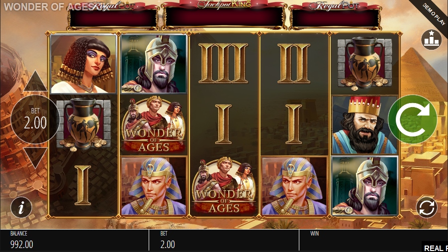 Wonder of Ages Casino Game