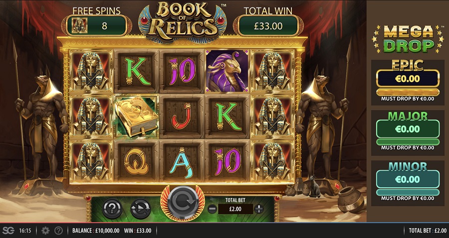 Book of Relics UK Slots