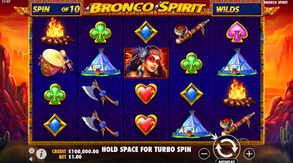 Bronco Spirit Free Slots