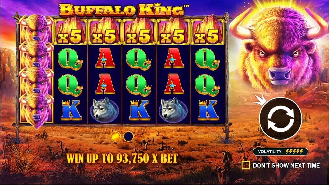 Buffalo King Slots UK Game Play