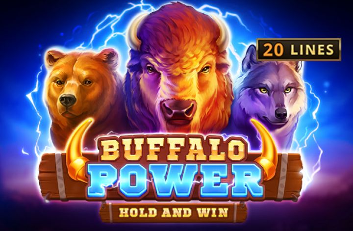 Buffalo Power Hold and Win Slot Logo Umbingo