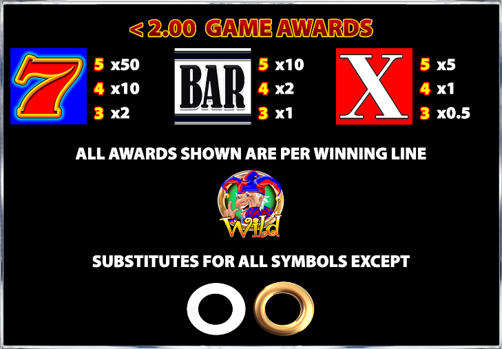 Cash Stax Slot Symbols