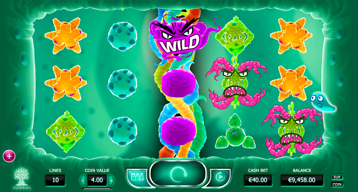 Cyrus the Virus Slots Game