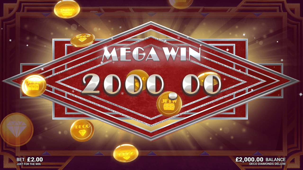 Deco Diamonds Deluxe Slot Mega Win