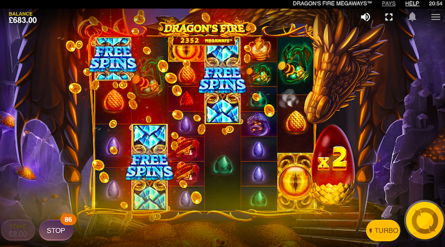 Dragon's Fire Megaways Slots Online