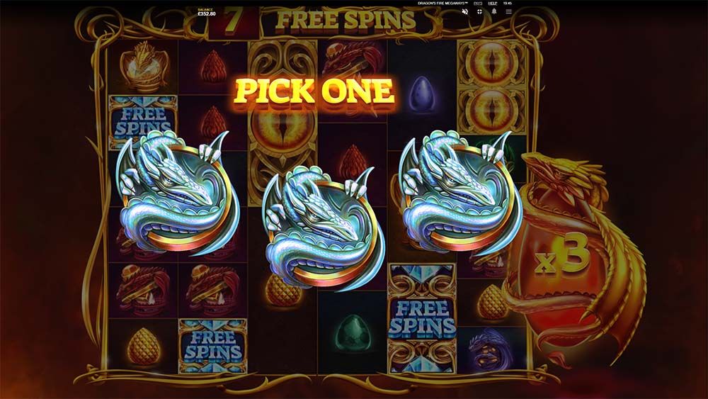 Dragon's Fire Slot Bonus