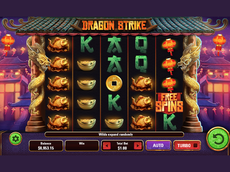 Dragon Strike Slots Game