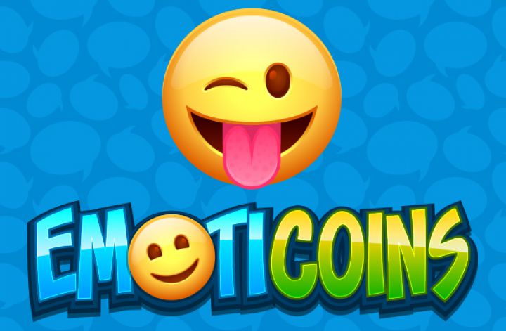 Emoticoins slot game logo