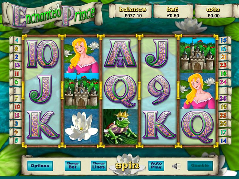 Enchanted Prince casino gameplay