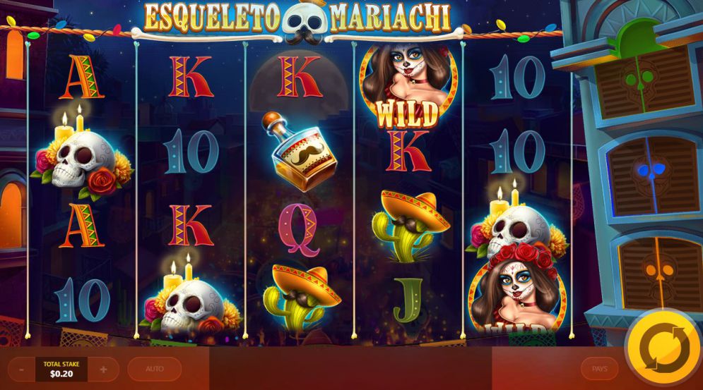 Esqueleto Mariachi Slots Online