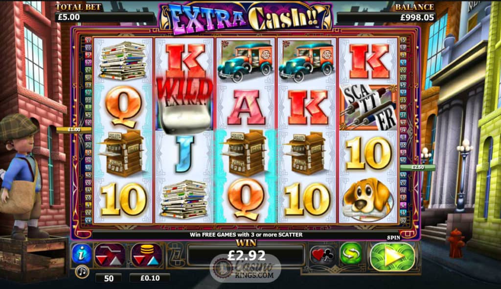 Extra Cash Slots Game