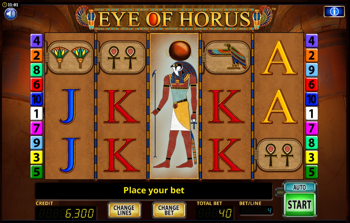 eye of horus gameplay umbingo