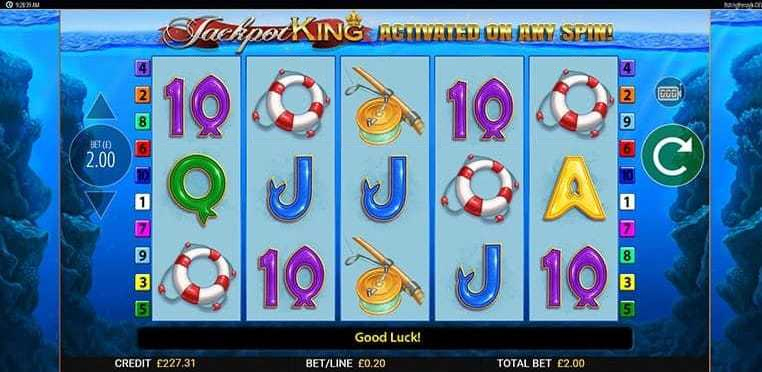 Fishin’ Frenzy Jackpot King Slots Game