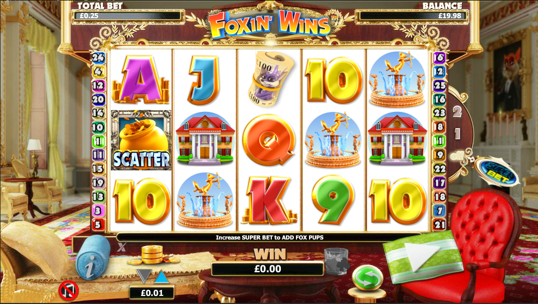 Foxin Wins Slots Online