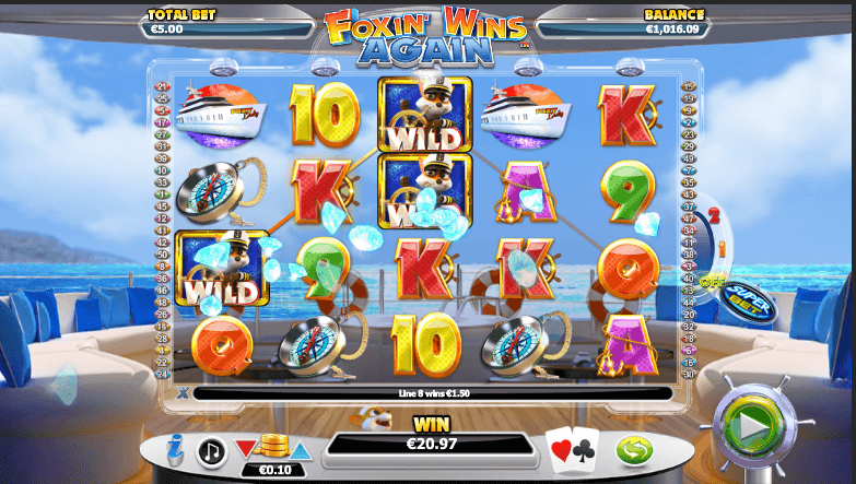 Foxin’ Wins Again Slot Reels