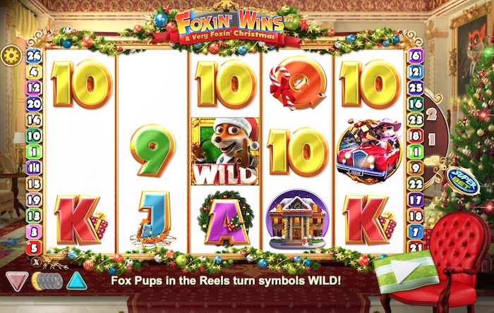 Foxin’ Wins Christmas Slot Gameplay