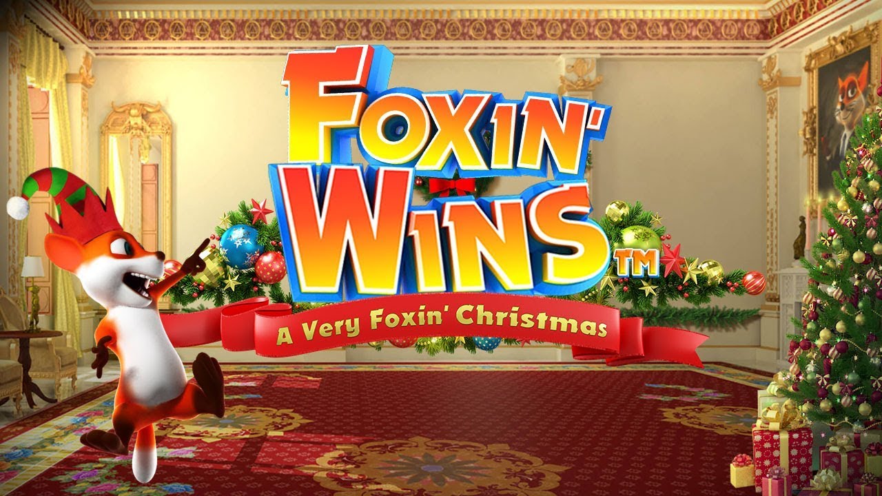 Foxin’ Wins Christmas Slot Logo Umbingo