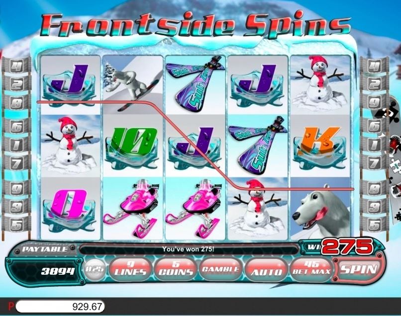 Frontside Spins Slot UK